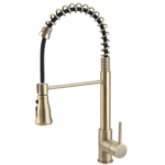 Review of the SHAMANDA Brass Kitchen Faucet High Arc Spring