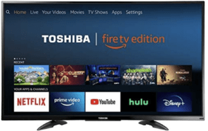 TOSHIBA 43-inch 4K Ultra HD Smart LED TV HDR - Fire TV Edition