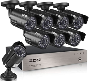 ZOSI 8CH Home Security Surveillance System