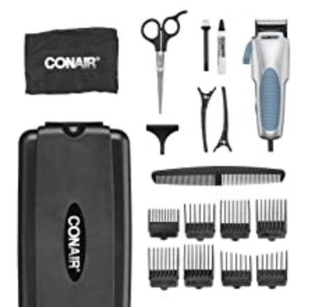 Conair Custom Cut 18-piece Haircut Kit package