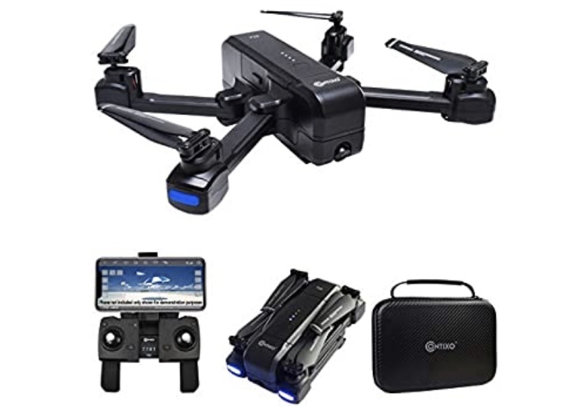 Contixo F22 FPV Foldable Drone with Camera Review