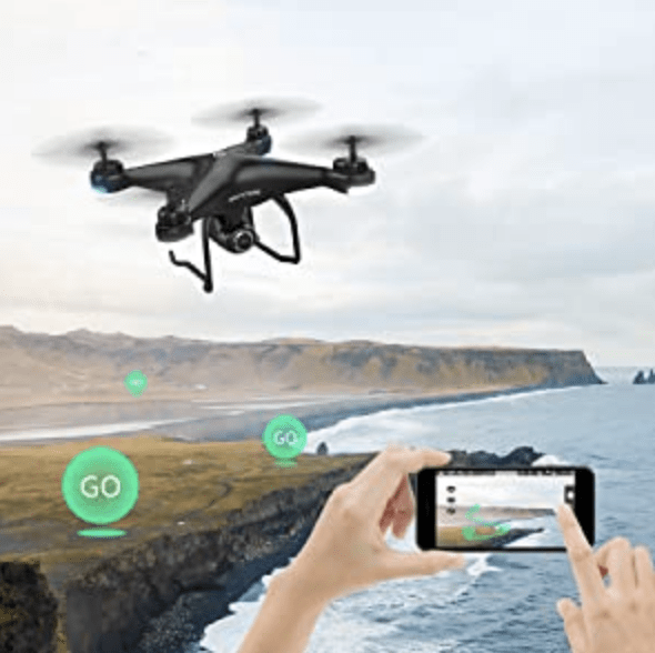 Holy Stone HS120D Drone Set Custom Path and GPS Auto Return