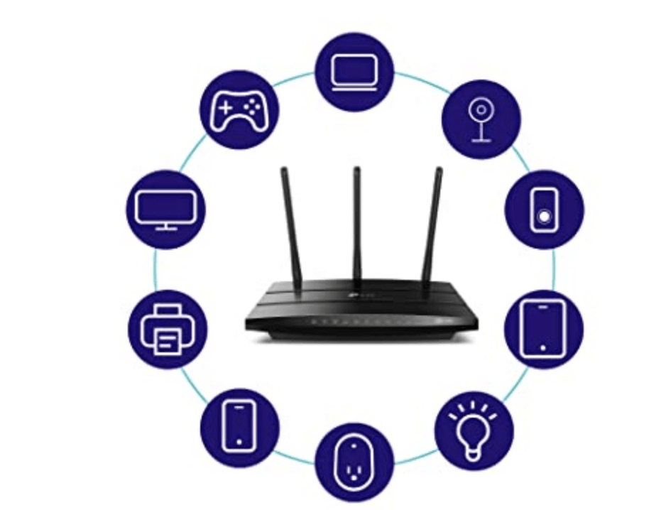 TP-Link AC1750 Smart WiFi Router connect up to 50 electronic devices