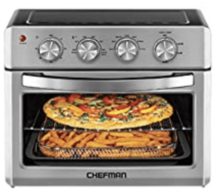 Chefman Air Fryer Toaster Oven, 6 Slice, 26 QT Convection AirFryer with no oil