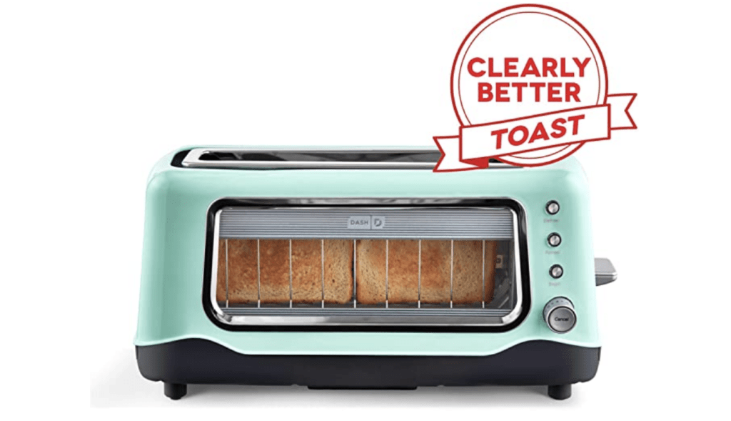 Review Dash Clear View Toaster 2 Slice Model DVTS501AQ