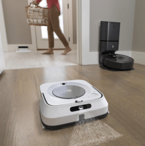 easy cleaning with the iRobot Braava Jet m6 Robot Mop