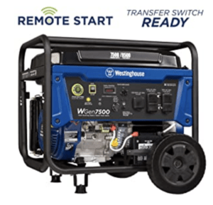 Westinghouse WGen7500 Review Gas Powered Portable Generator with Remote Electric Start
